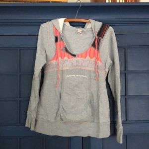 Free People grey hoodie